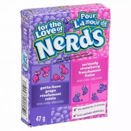 Конфеты Nerds Grape &Strawberry (клубника и виноград) картинка 344139 - МосИгра
